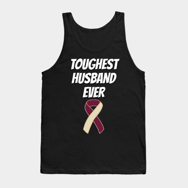 Head And Neck Cancer Husband Tank Top by mikevdv2001